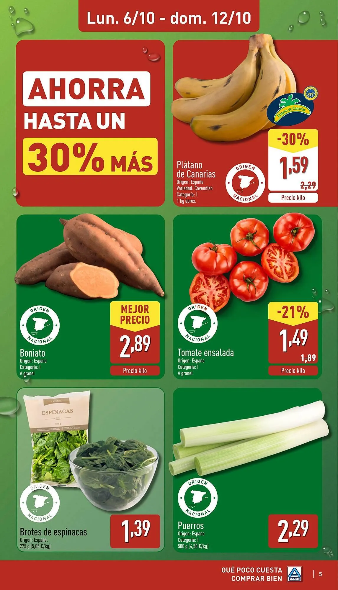 Catálogo de Folleto ALDI 6 de octubre al 12 de octubre 2025 - Página 5