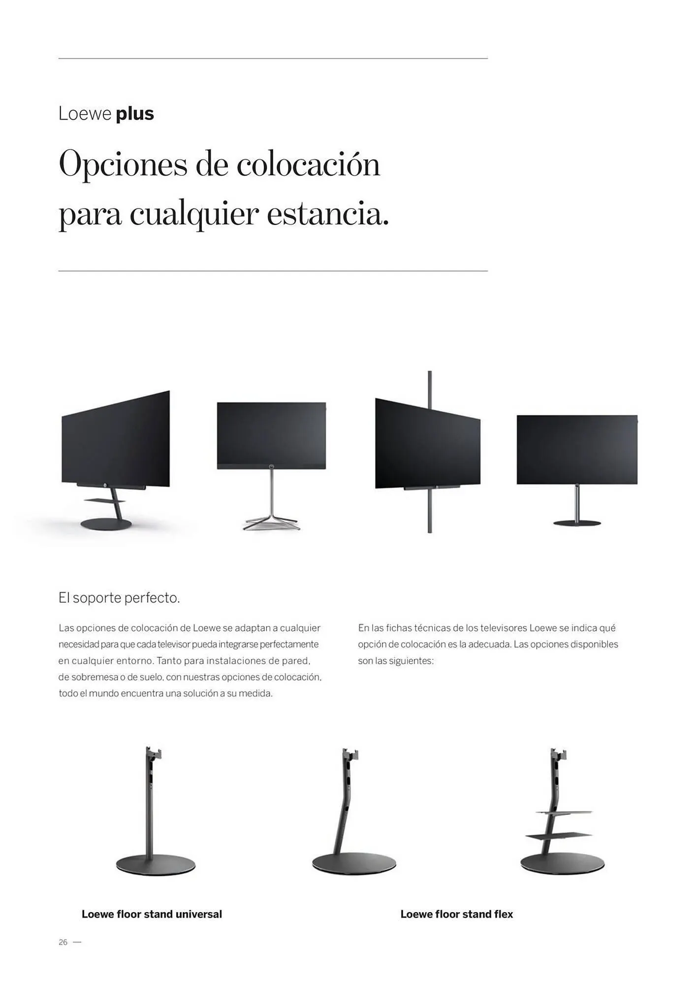 Catálogo de Folleto Loewe 23 de enero al 31 de diciembre 2026 - Página 26