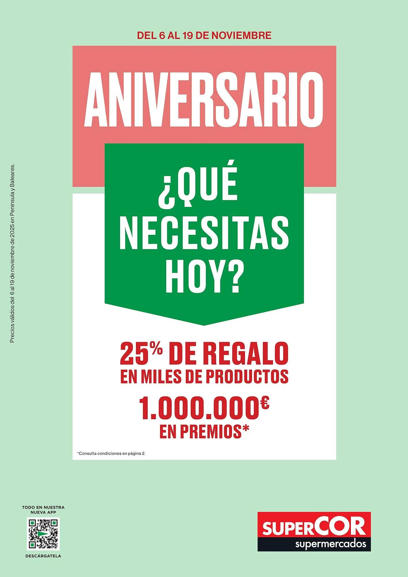 Catálogo de Catálogo Supercor 6 de noviembre al 19 de noviembre 2025 - Página 1