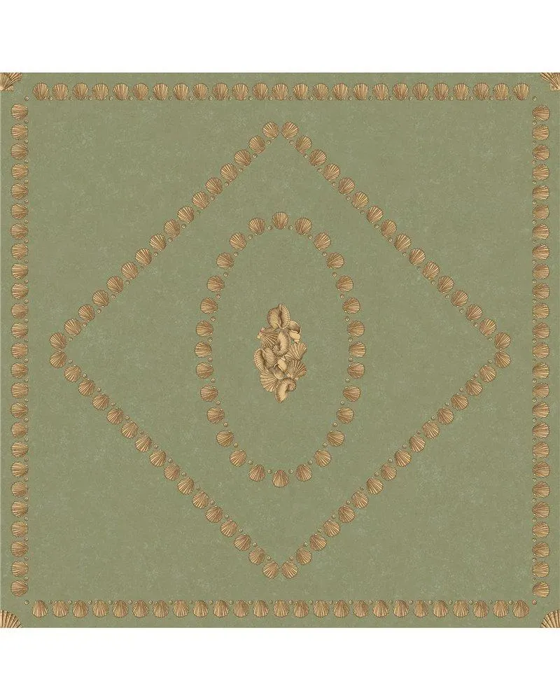 PAPEL PINTADO Conchiglie Antique Gold On Ivy 123-5026