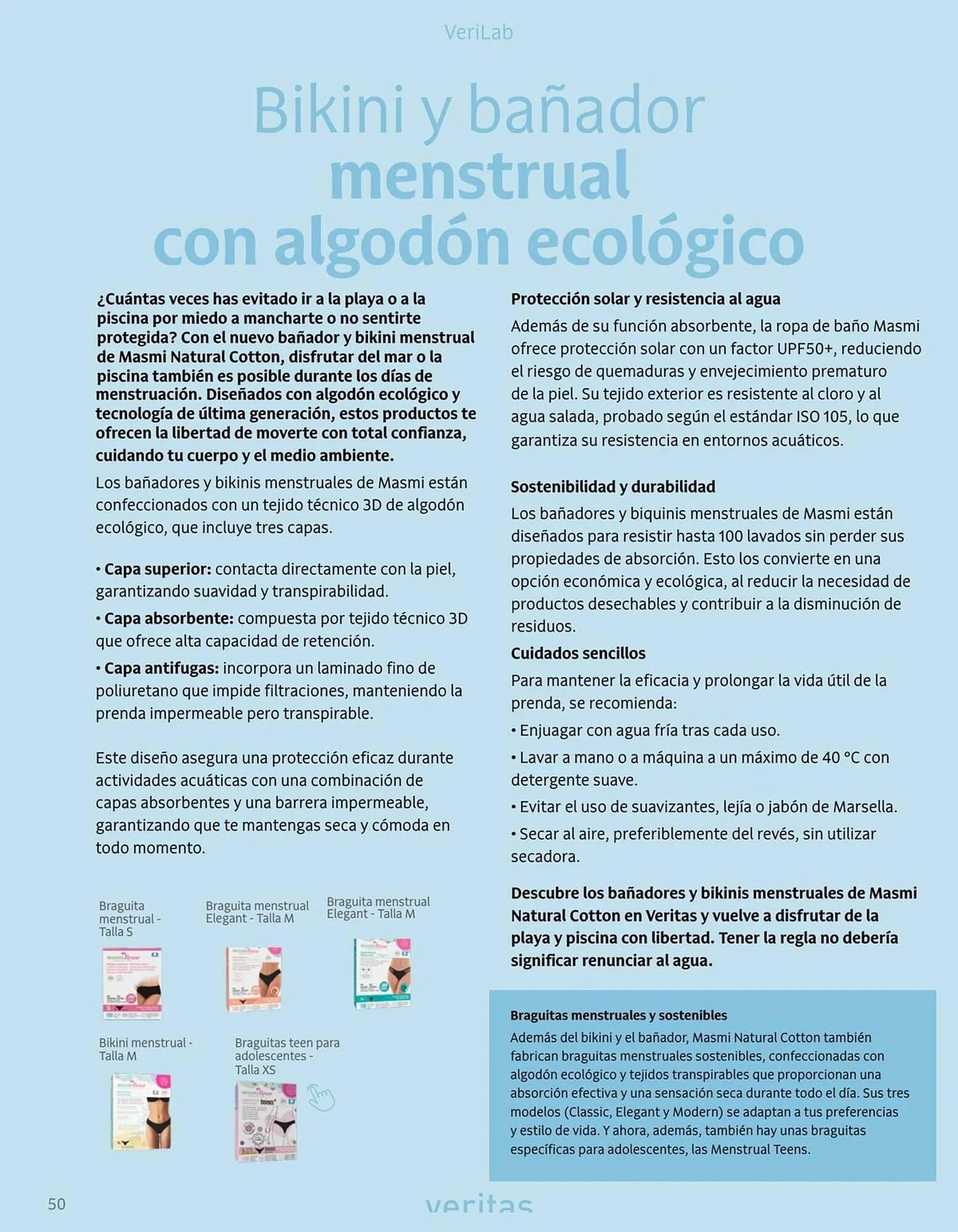 Catálogo de Folleto Veritas 1 de julio al 31 de agosto 2025 - Página 50