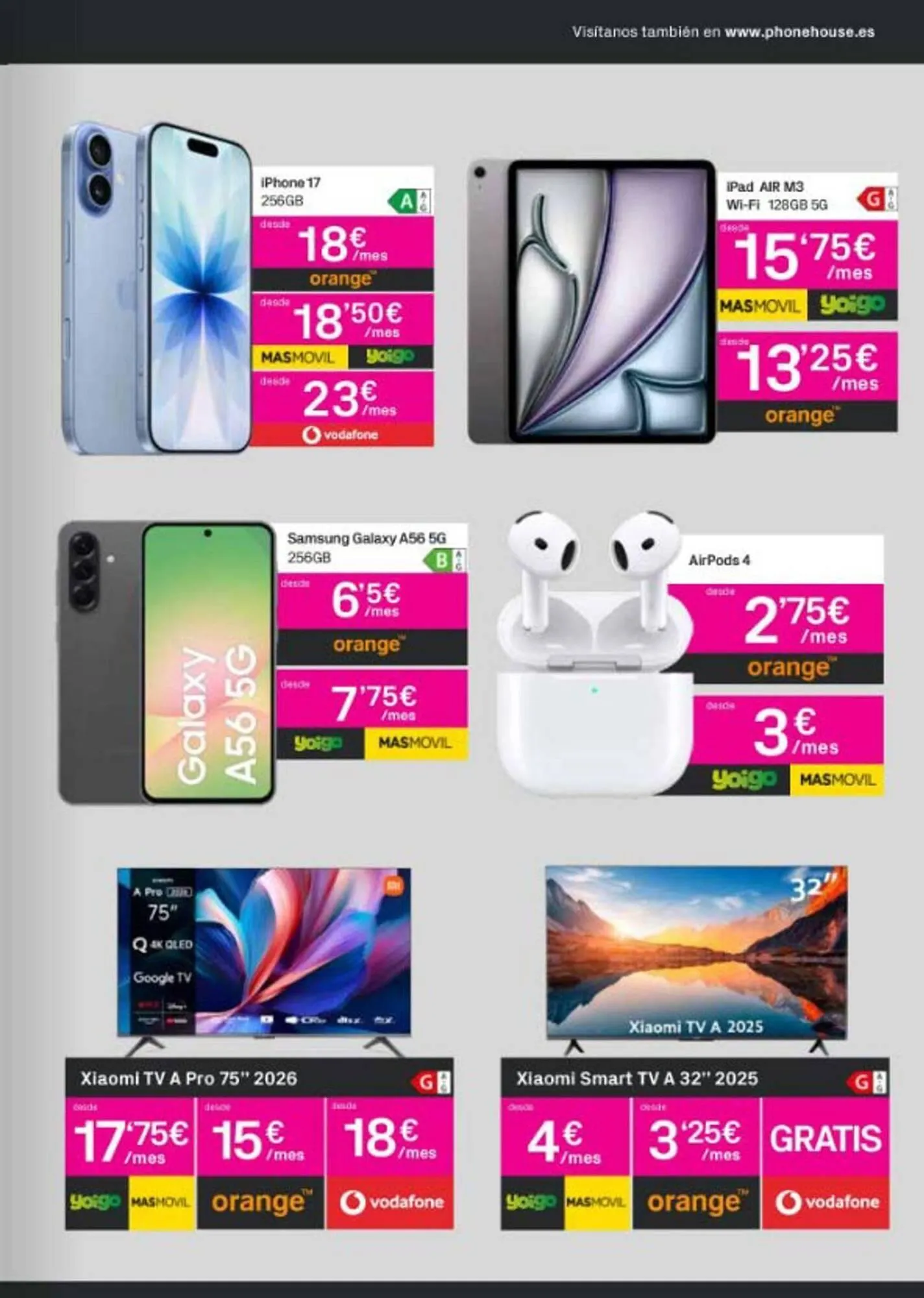 Catálogo de Catálogo Phone House 7 de enero al 31 de enero 2026 - Página 5