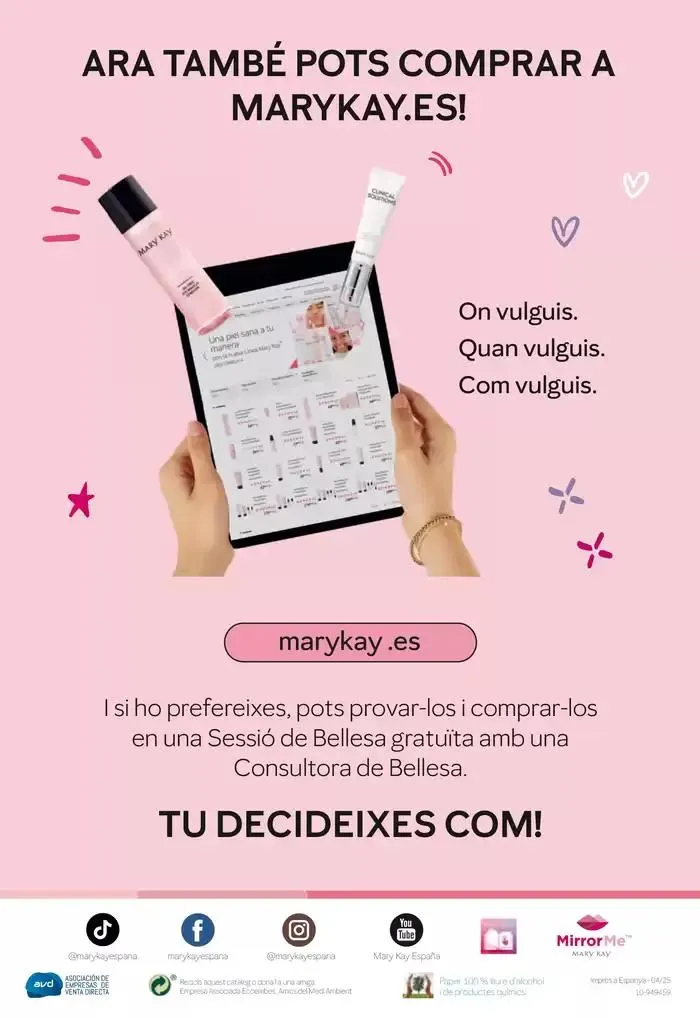 Catálogo de Folleto "Belleza Mary Kay" Catalán - Primavera 2025 16 de abril al 30 de abril 2025 - Página 32