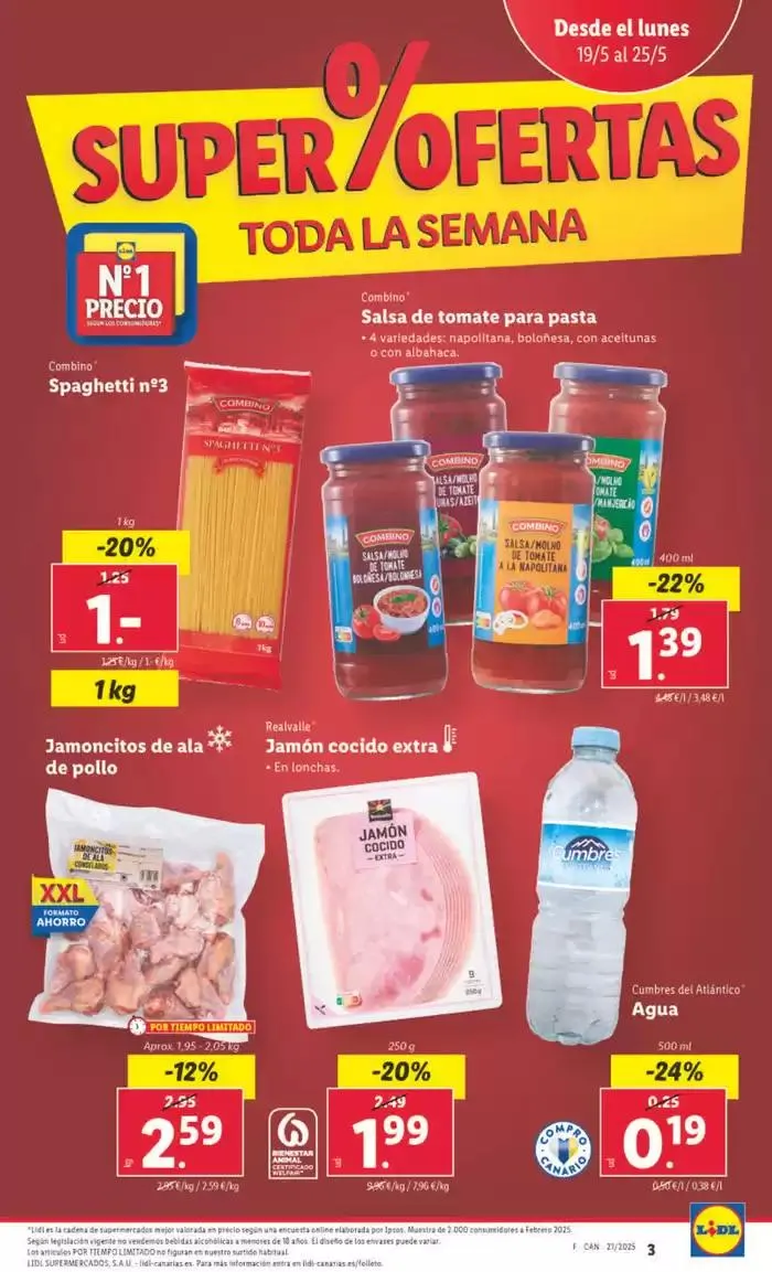 Catálogo de № 1 PRECIO - Ofertas válidas del 19/05 al 25/05 19 de mayo al 25 de mayo 2025 - Página 3