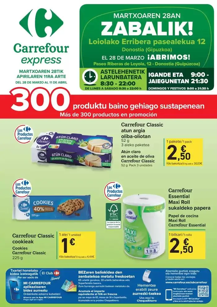 Catálogo de Martxoaren 28an zabalik! 28 de marzo al 11 de abril 2025 - Página 1