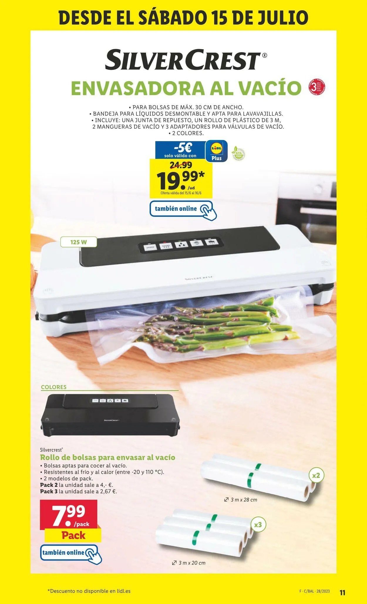 Catálogo de Lidl Oferta actual 13 de julio al 19 de julio 2023 - Página 11