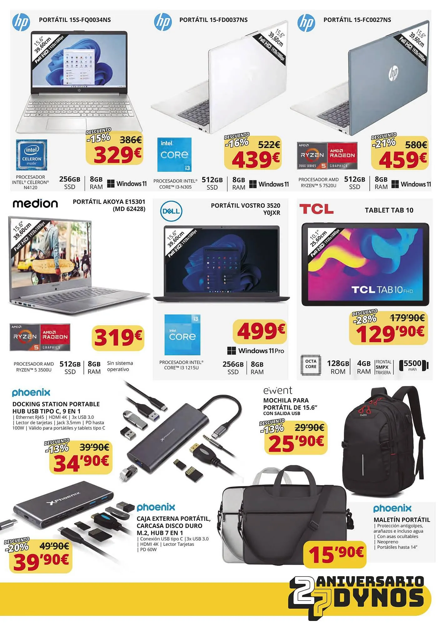 Catálogo de Folleto Dynos Informática 14 de marzo al 30 de marzo 2024 - Página 3