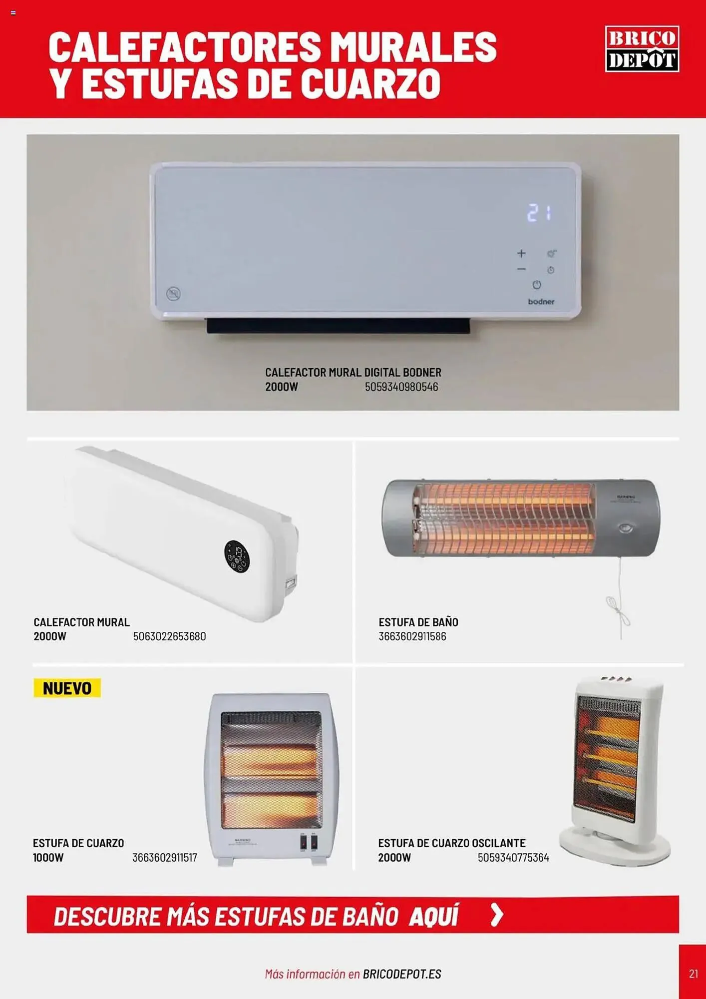 Catálogo de Catálogo Brico Depôt 21 de octubre al 31 de diciembre 2026 - Página 21