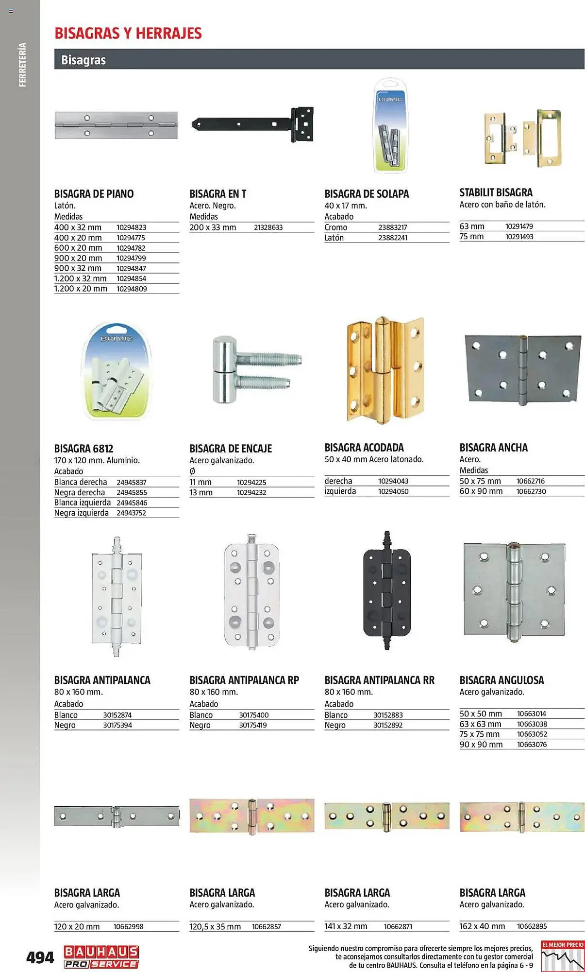 Catálogo de Folleto Bauhaus 24 de febrero al 31 de diciembre 2025 - Página 494
