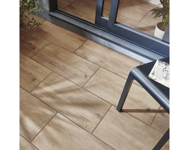 Pavimento porcelánico roble oscuro Norwegio 30x60cm