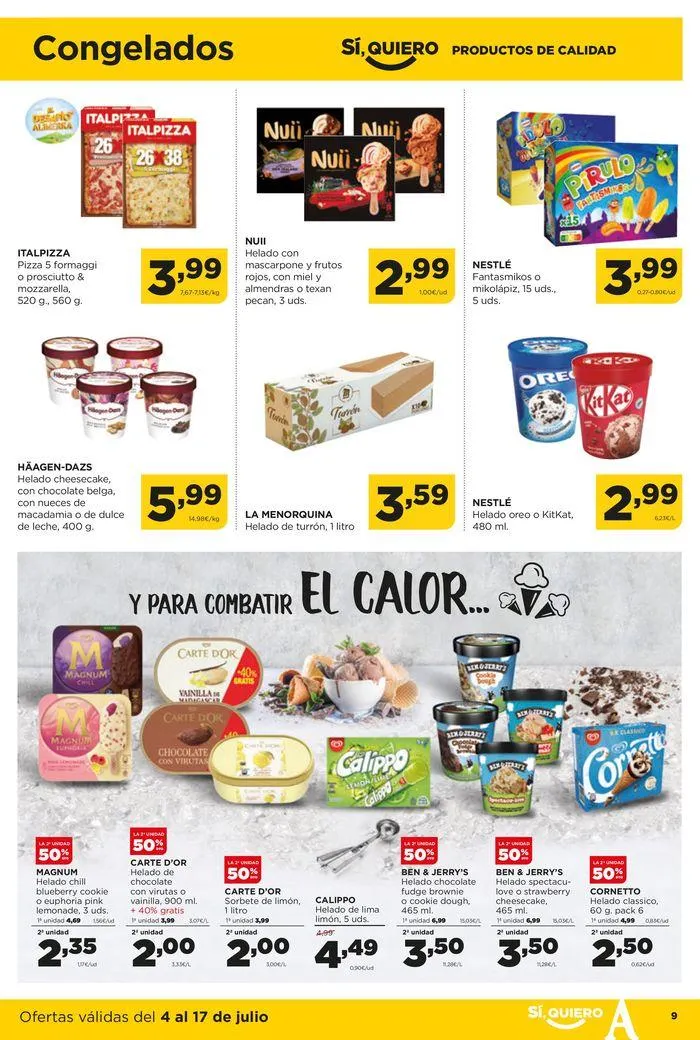 Catálogo de Catálogo Alimerka 4 de julio al 17 de julio 2024 - Página 9