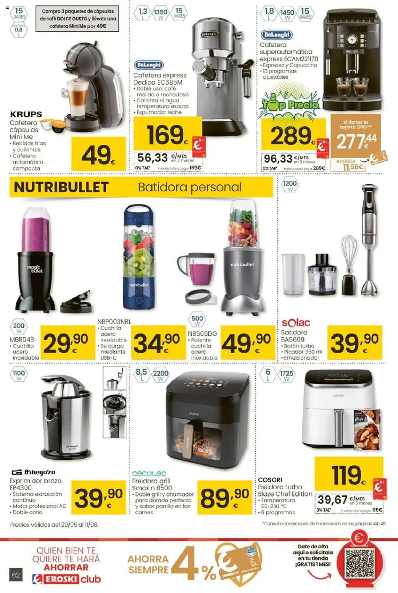 Catálogo de Folleto Eroski 29 de mayo al 10 de junio 2025 - Página 62