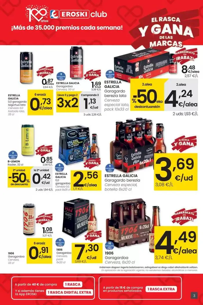 Catálogo de 2000 produktu baino gehiago, BETI PREZIO ONEAN 26 de septiembre al 9 de octubre 2024 - Página 3