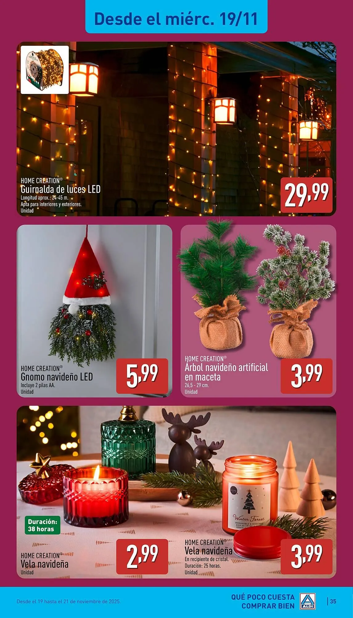 Catálogo de Folleto ALDI 17 de noviembre al 23 de noviembre 2025 - Página 35