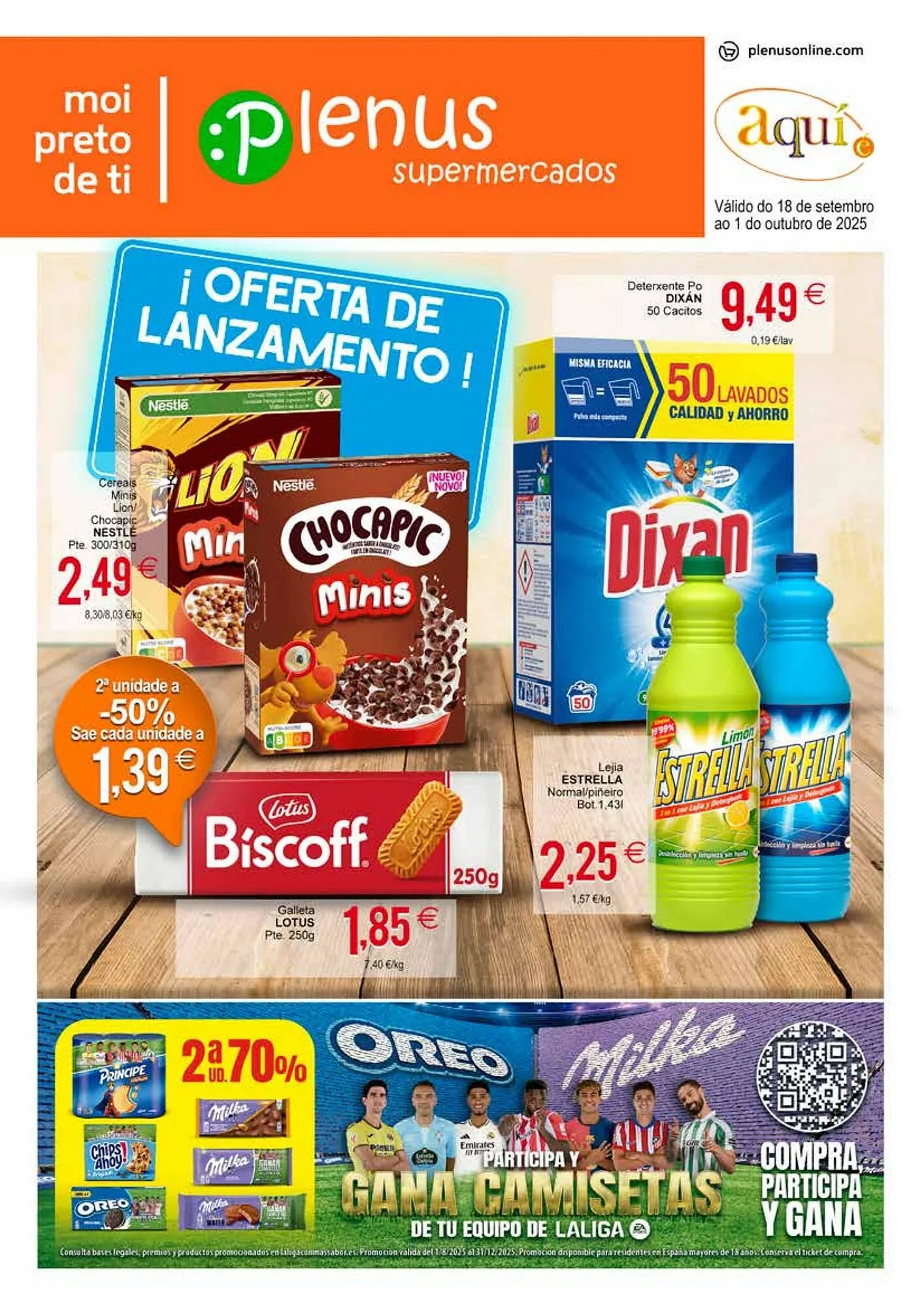 Catálogo de Folleto Plenus Supermercados 18 de septiembre al 1 de octubre 2025 - Página 1