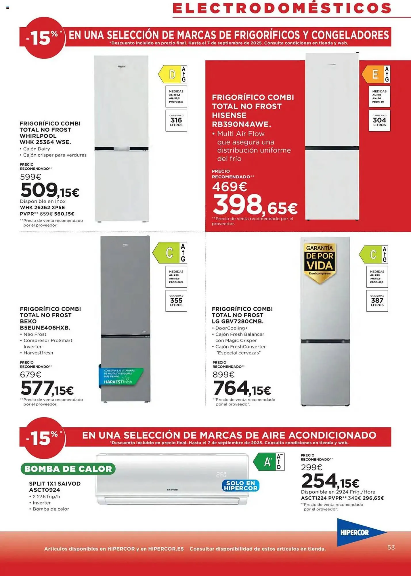 Catálogo de Folleto Hipercor 28 de agosto al 10 de septiembre 2025 - Página 57