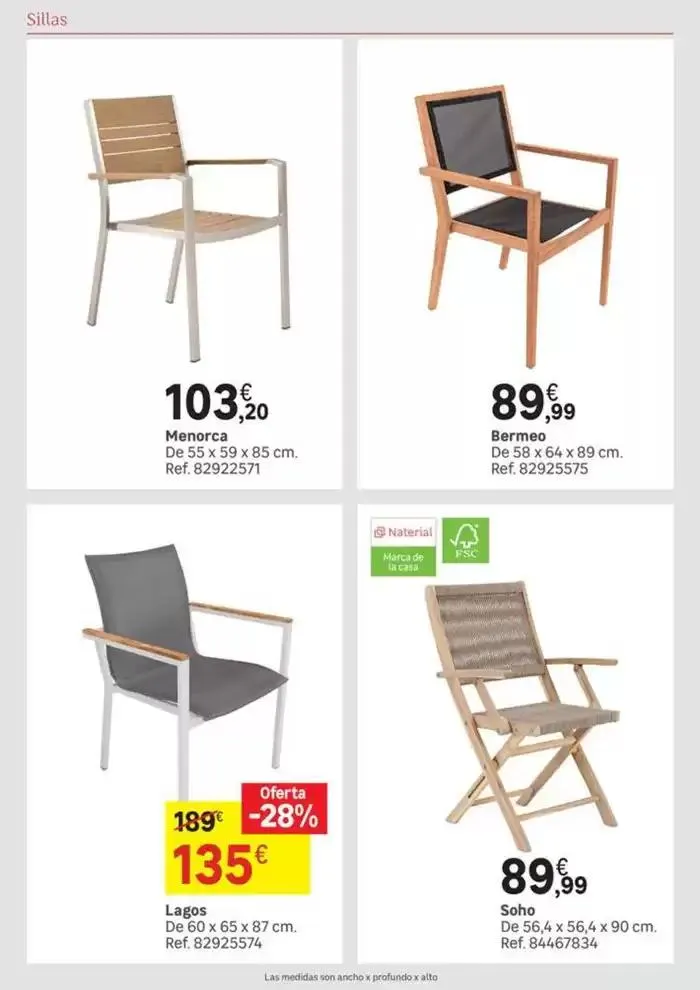 Catálogo de Transforma tu jardín y espacio exterior con estilo 8 de abril al 16 de mayo 2025 - Página 87