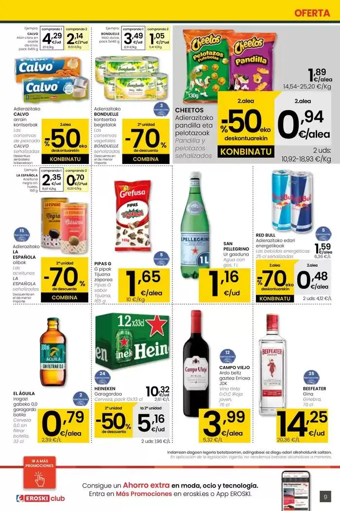 Catálogo de AUKERA OFERTA EROSKI CITY 2 de mayo al 13 de mayo 2025 - Página 9