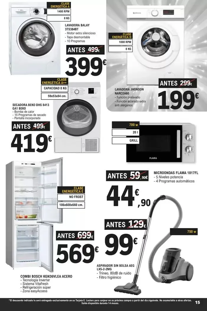 Catálogo de El Tarjetazo 19 de marzo al 29 de marzo 2025 - Página 15