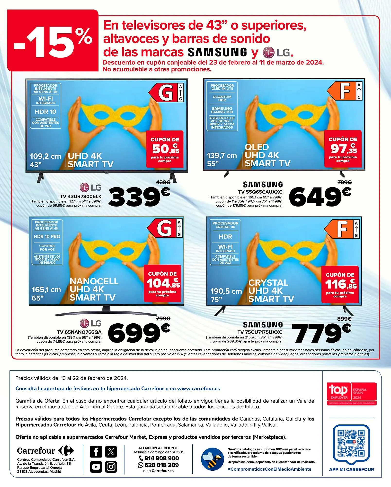 Catálogo de Folleto Carrefour 13 de febrero al 22 de febrero 2024 - Página 76