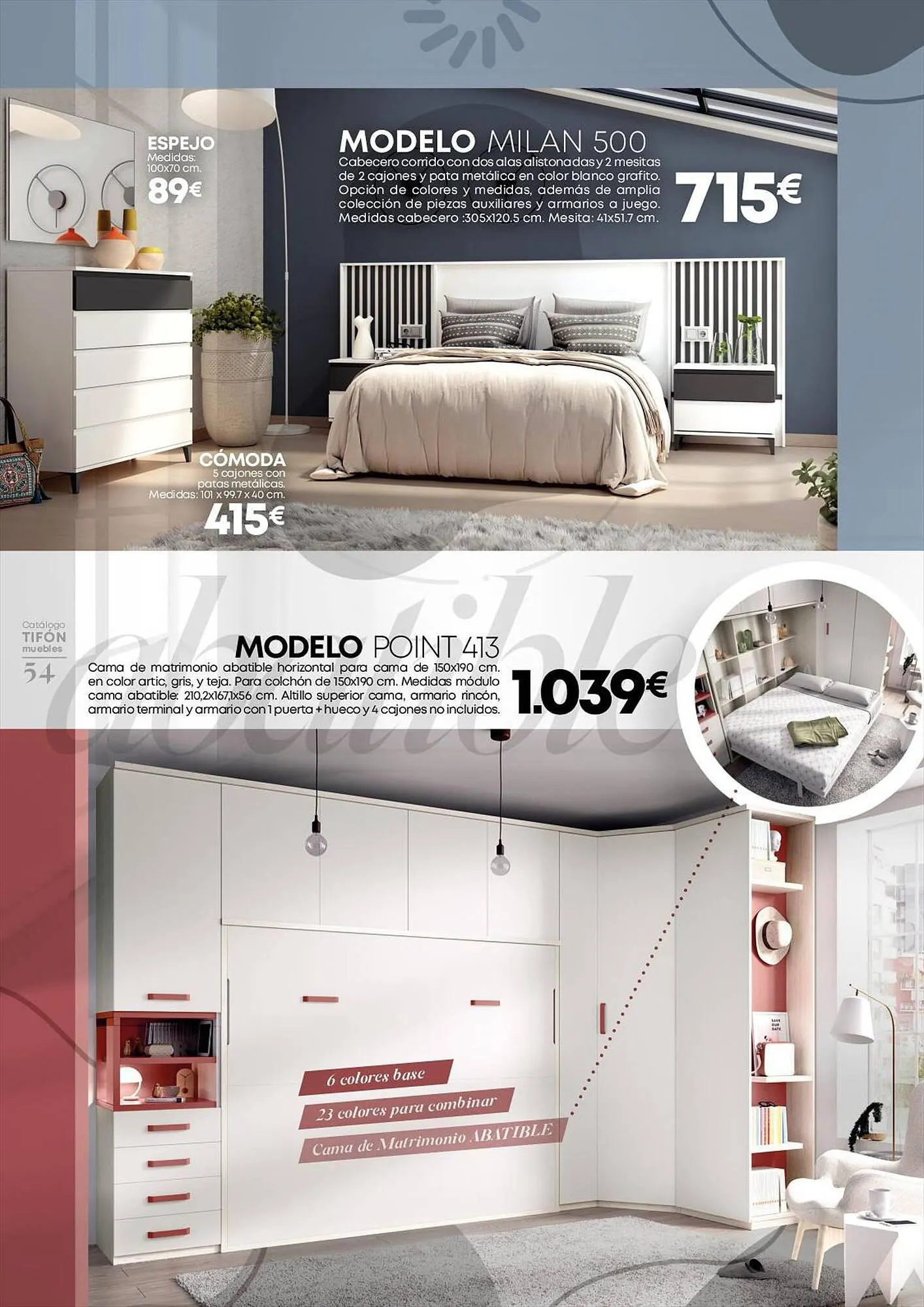 Catálogo de Folleto Tifón Hipermueble 24 de julio al 27 de julio 2023 - Página 54