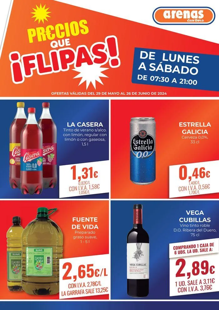 Catálogo de CASH 6 ARENAS - ARMILLA 29 de mayo al 26 de junio 2024 - Página 1