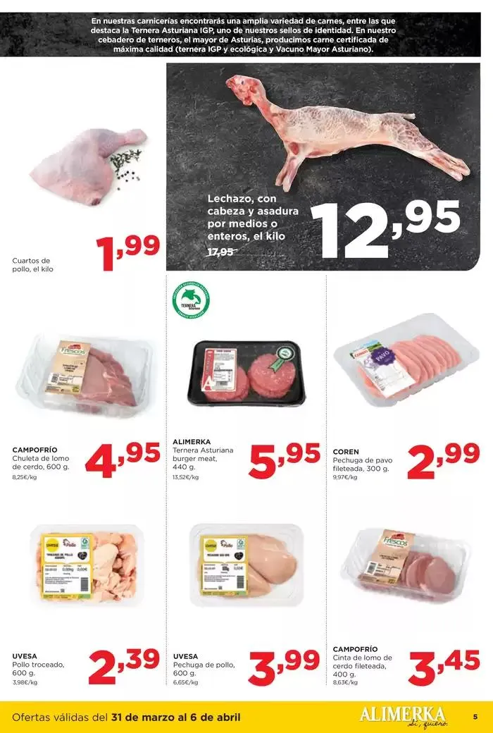 Catálogo de Catálogo Alimerka 31 de marzo al 6 de abril 2025 - Página 5