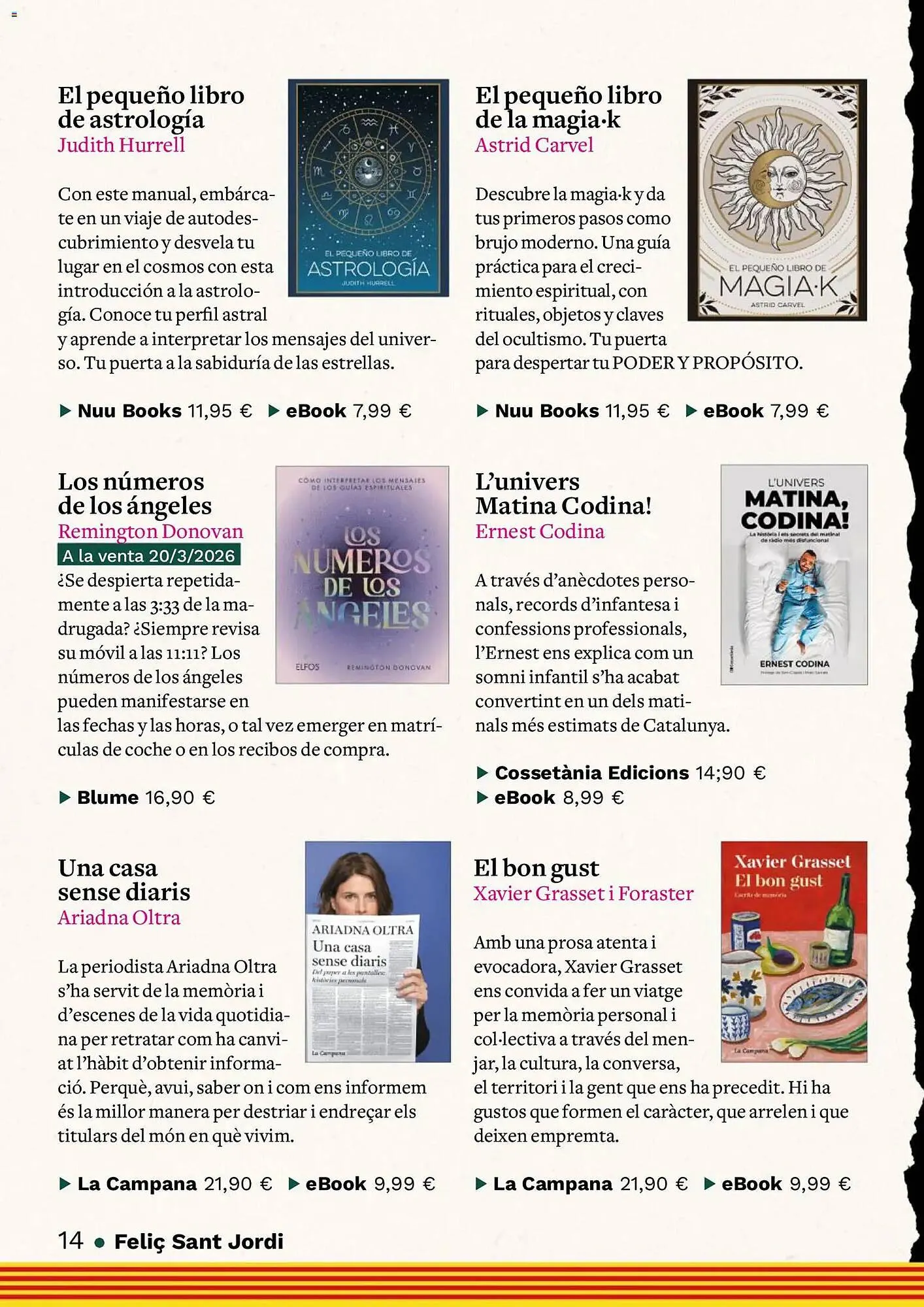 Catálogo de Catálogo Casa del Libro 1 de abril al 22 de abril 2026 - Página 14