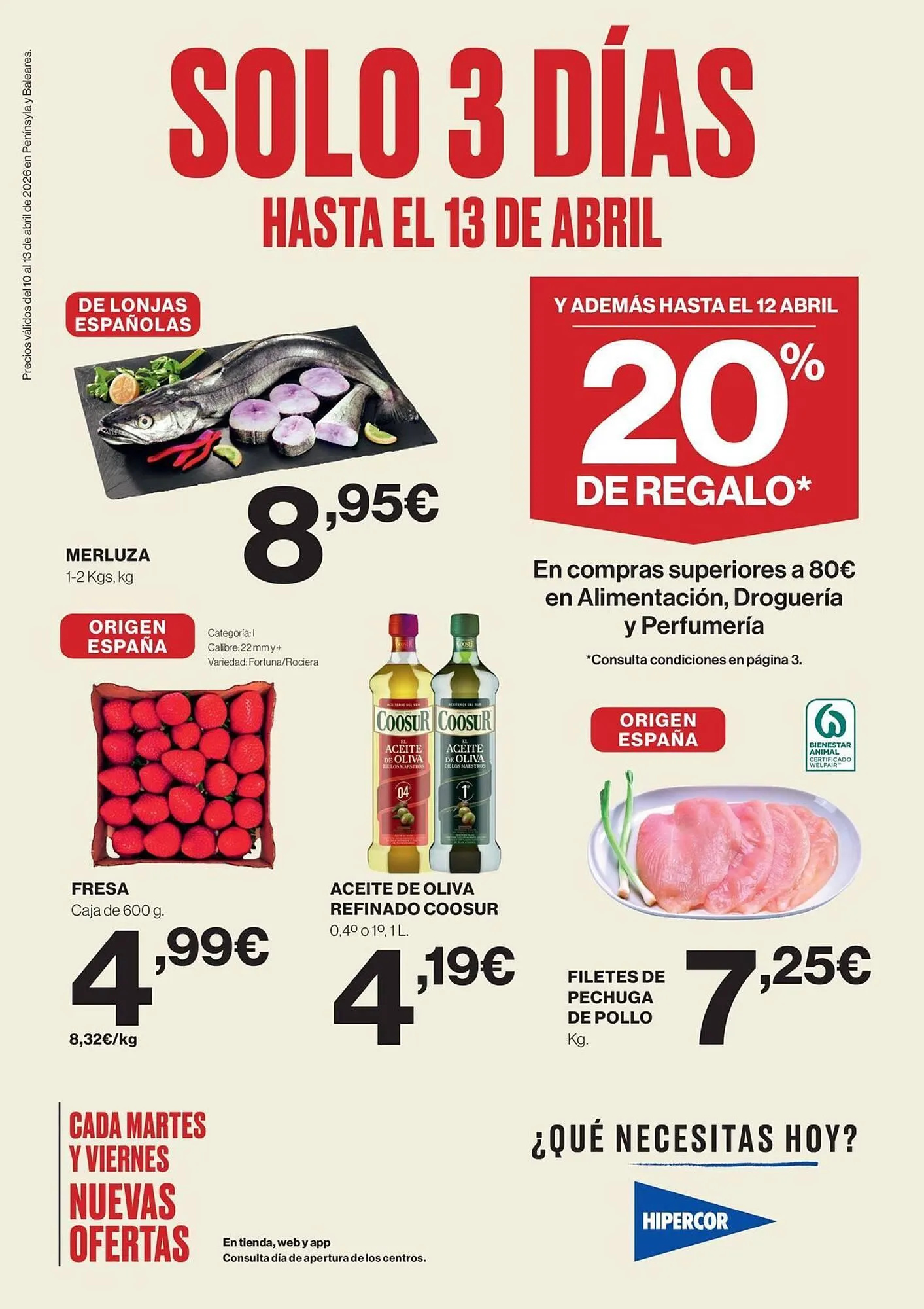 Catálogo de Catálogo Hipercor 10 de abril al 13 de abril 2026 - Página 1