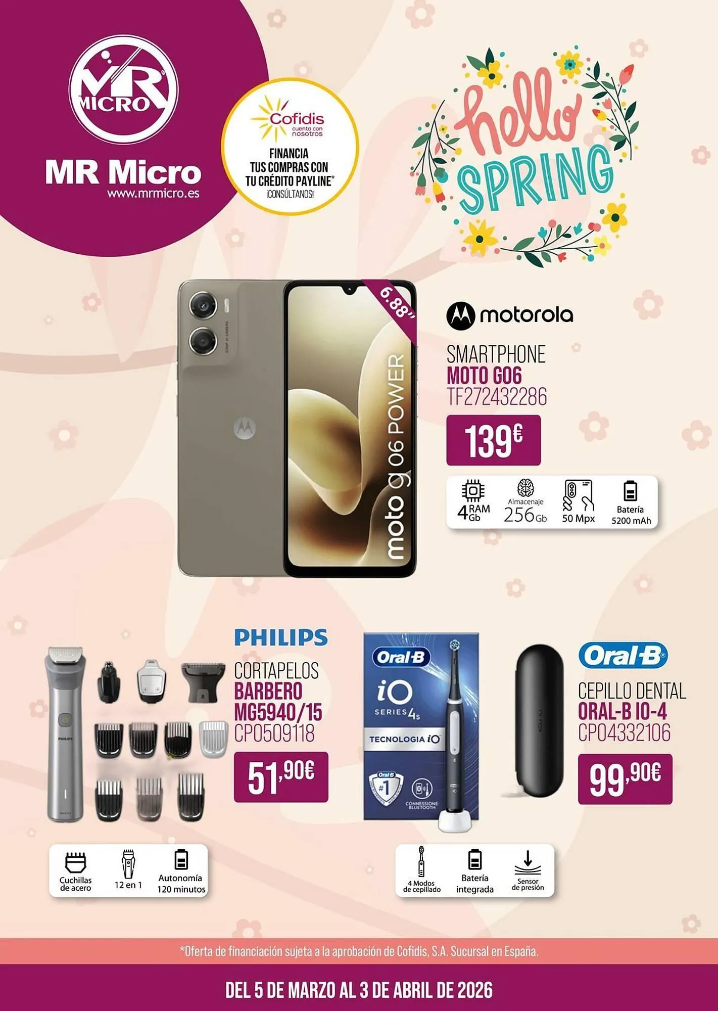 Catálogo de Folleto MR Micro 6 de marzo al 3 de abril 2026 - Página 1