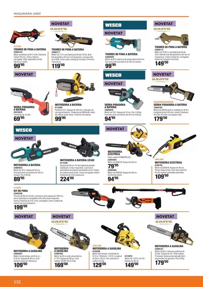 Catálogo de Jardins preparats per a tu 24 de marzo al 6 de agosto 2025 - Página 132