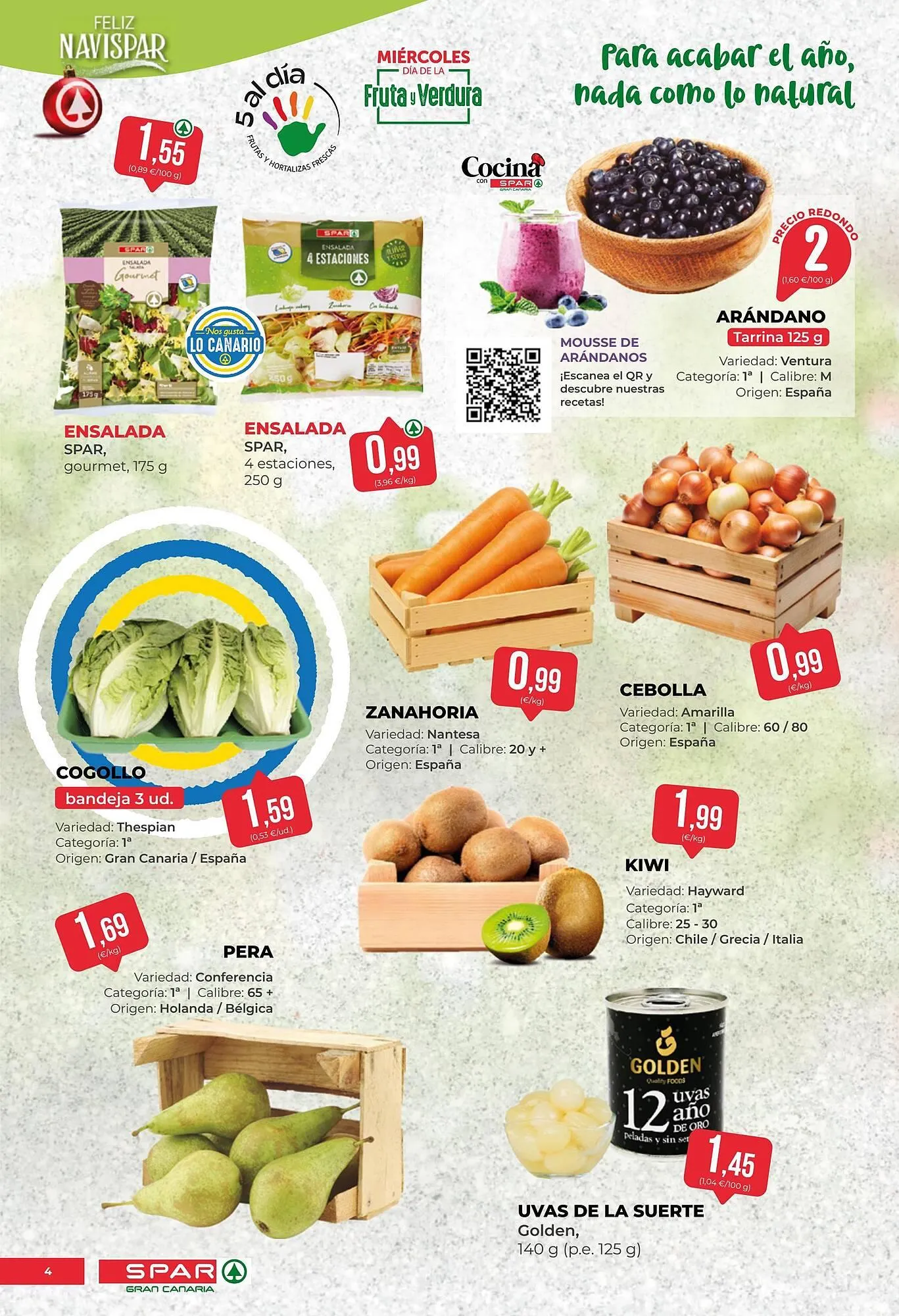 Catálogo de Folleto SPAR Gran Canaria 30 de diciembre al 5 de enero 2026 - Página 4