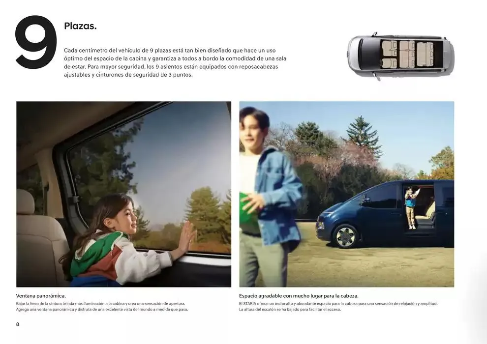 Catálogo de Hyundai - STARIA Híbrido eléctrico 23 de enero al 23 de enero 2026 - Página 8