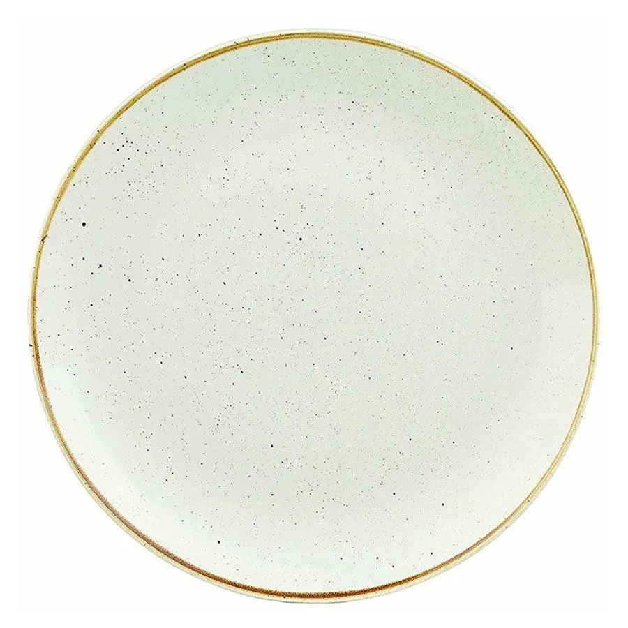 Plato coupe 26 cm blanco Stonecast Churchill