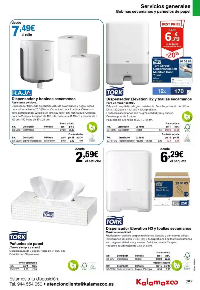 Catálogo de Staples Kalamazoo Catálogo General 9 de enero al 30 de septiembre 2025 - Página 287