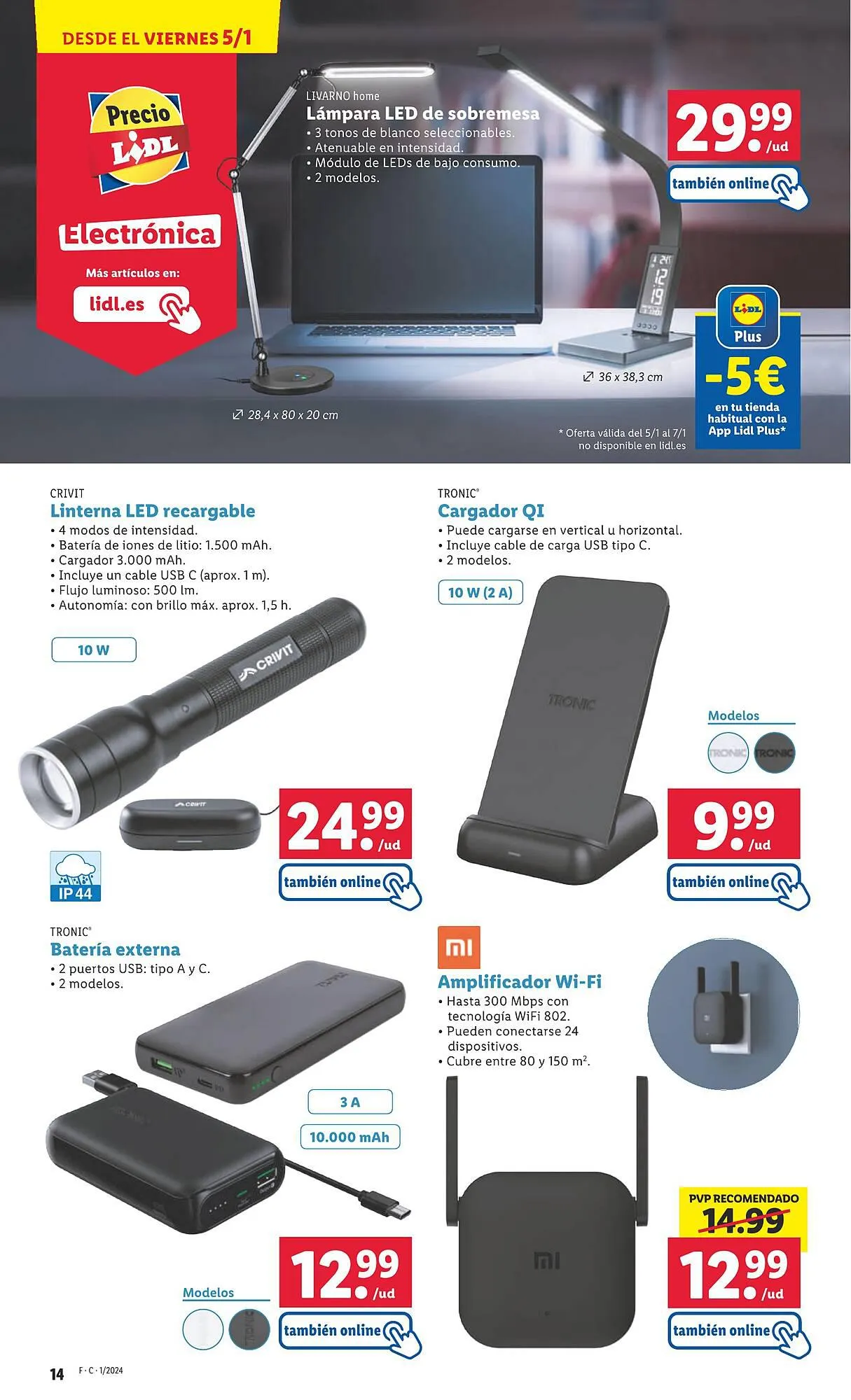 Catálogo de Folleto Lidl 2 de enero al 7 de enero 2024 - Página 36