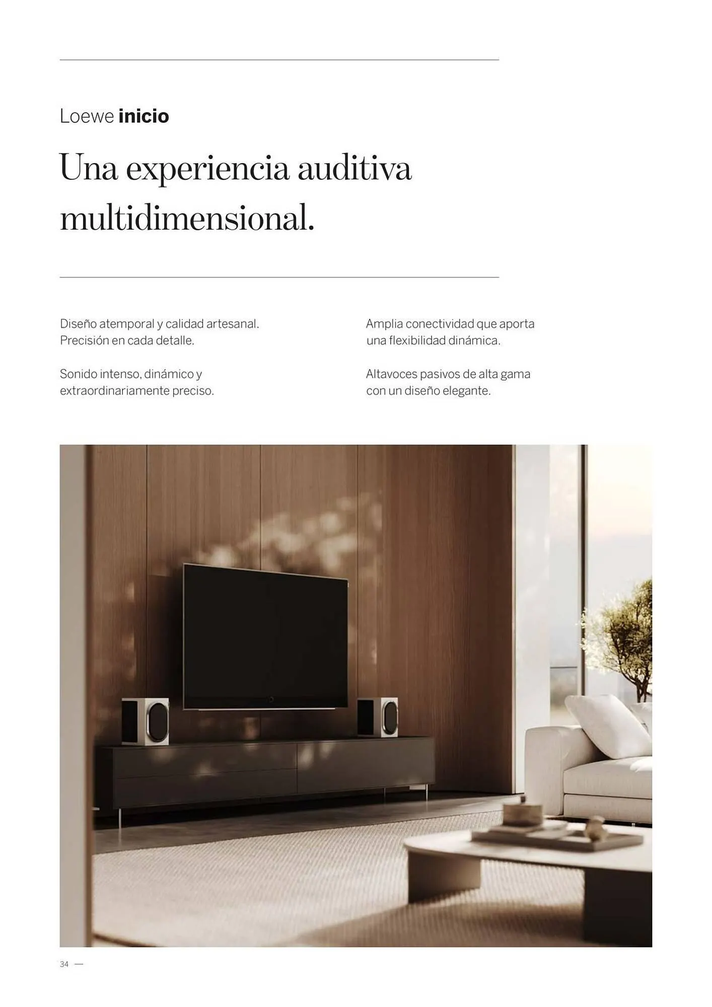 Catálogo de Folleto Loewe 23 de enero al 31 de diciembre 2026 - Página 34