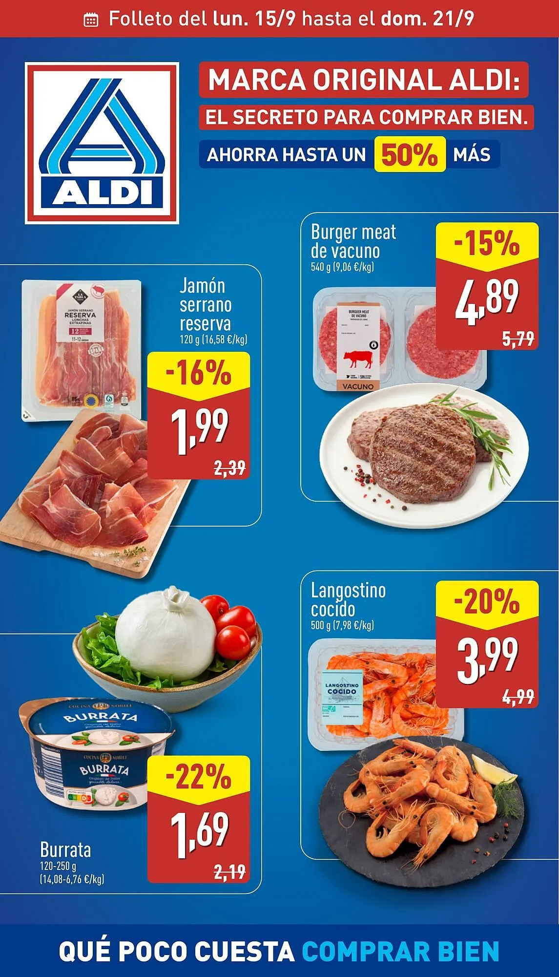 Catálogo de Folleto ALDI 15 de septiembre al 21 de septiembre 2025 - Página 1
