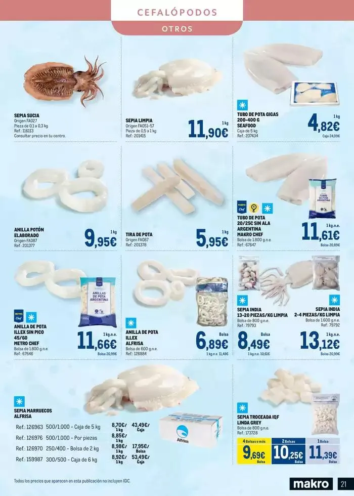 Catálogo de Especial Pescados Canarias 4 de marzo al 6 de abril 2025 - Página 21