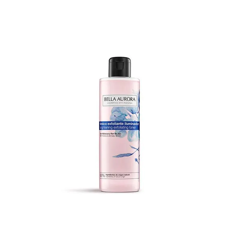 Tónico exfoliante e iluminador