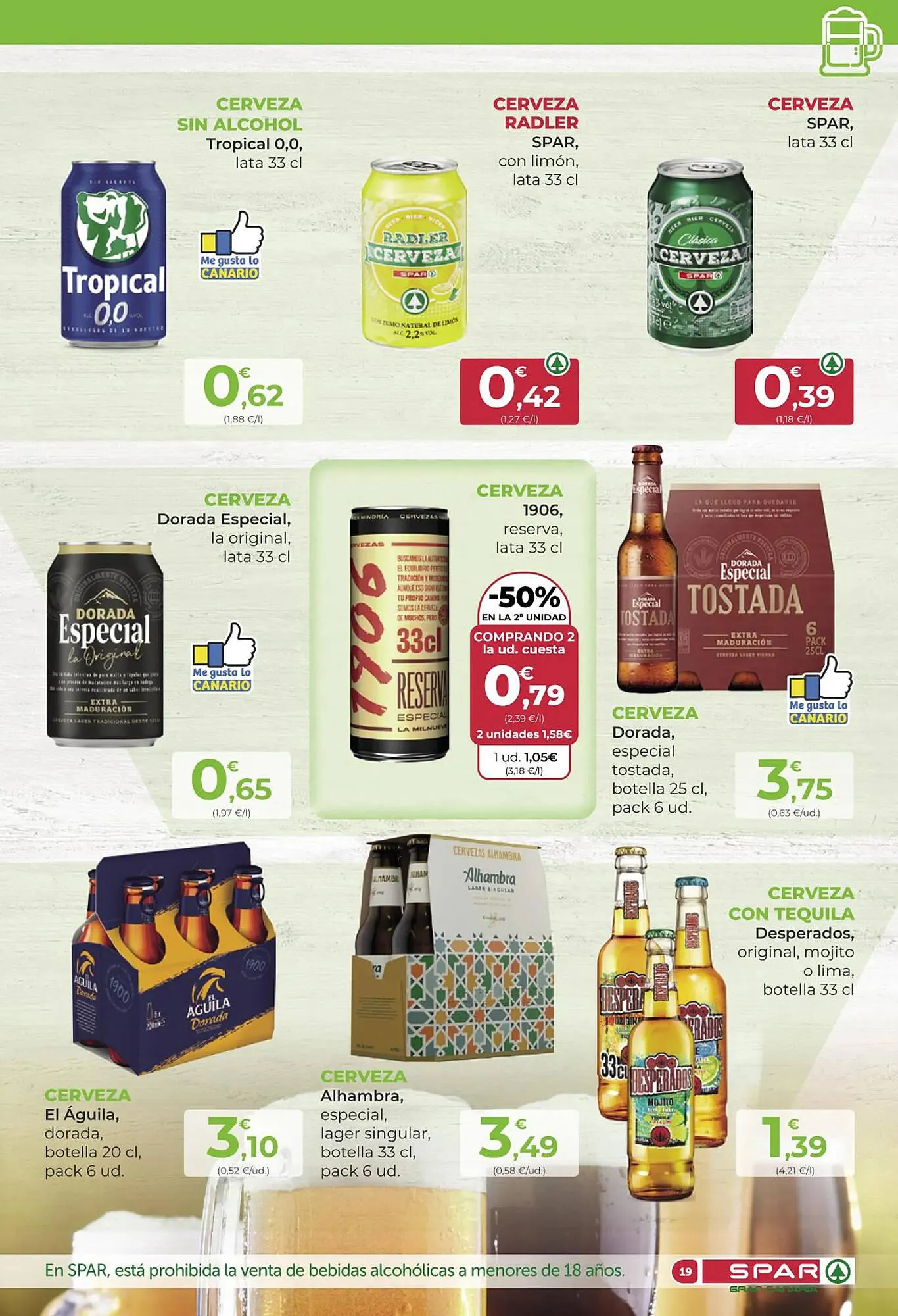 Catálogo de Folleto SPAR Gran Canaria 29 de septiembre al 12 de octubre 2023 - Página 19