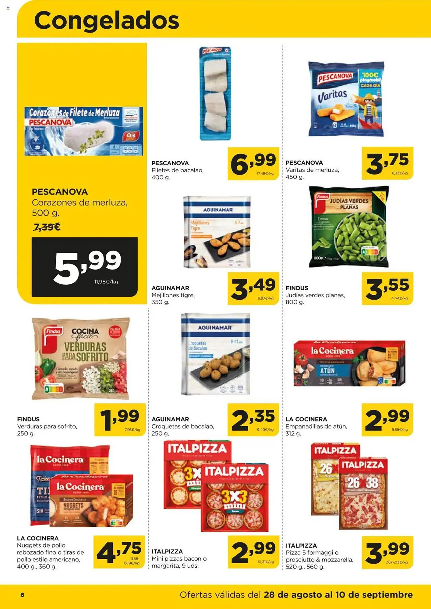 Catálogo de Folleto Alimerka 28 de agosto al 10 de septiembre 2025 - Página 6