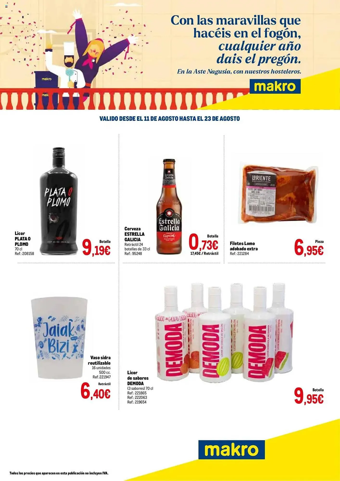 Catálogo de Folleto Makro 11 de agosto al 23 de agosto 2025 - Página 1