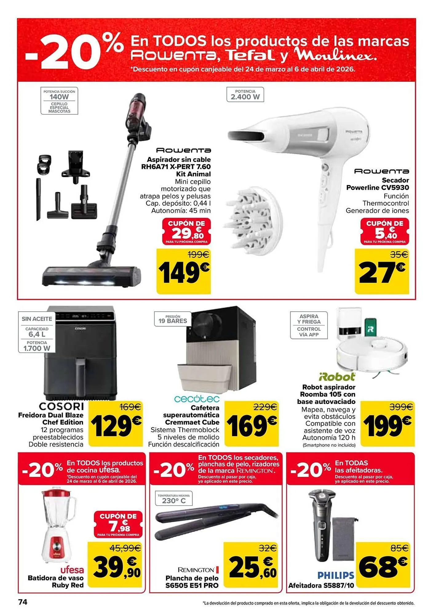 Catálogo de Folleto Carrefour 12 de marzo al 23 de marzo 2026 - Página 74