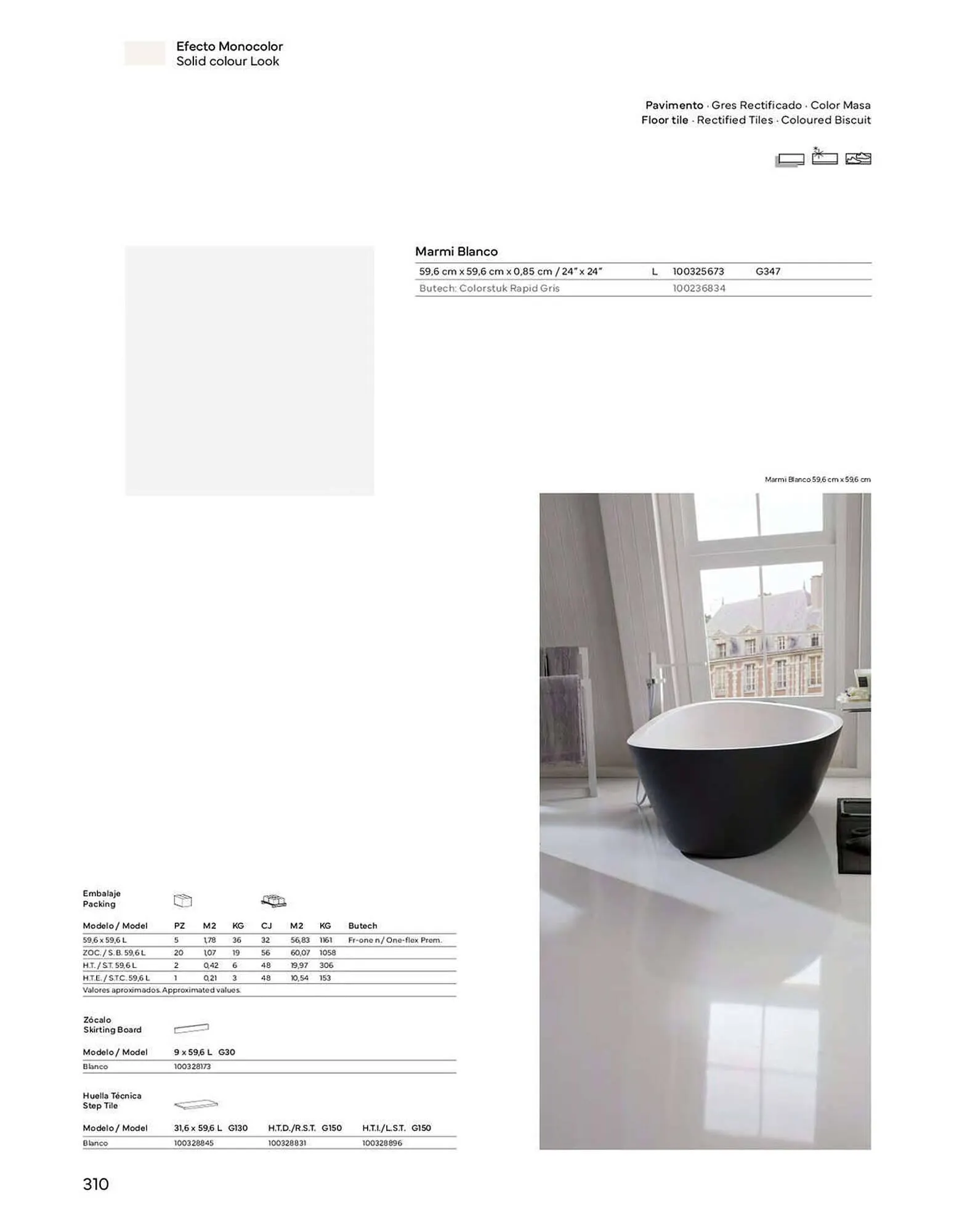 Catálogo de Folleto Porcelanosa 4 de enero al 1 de enero 2024 - Página 312