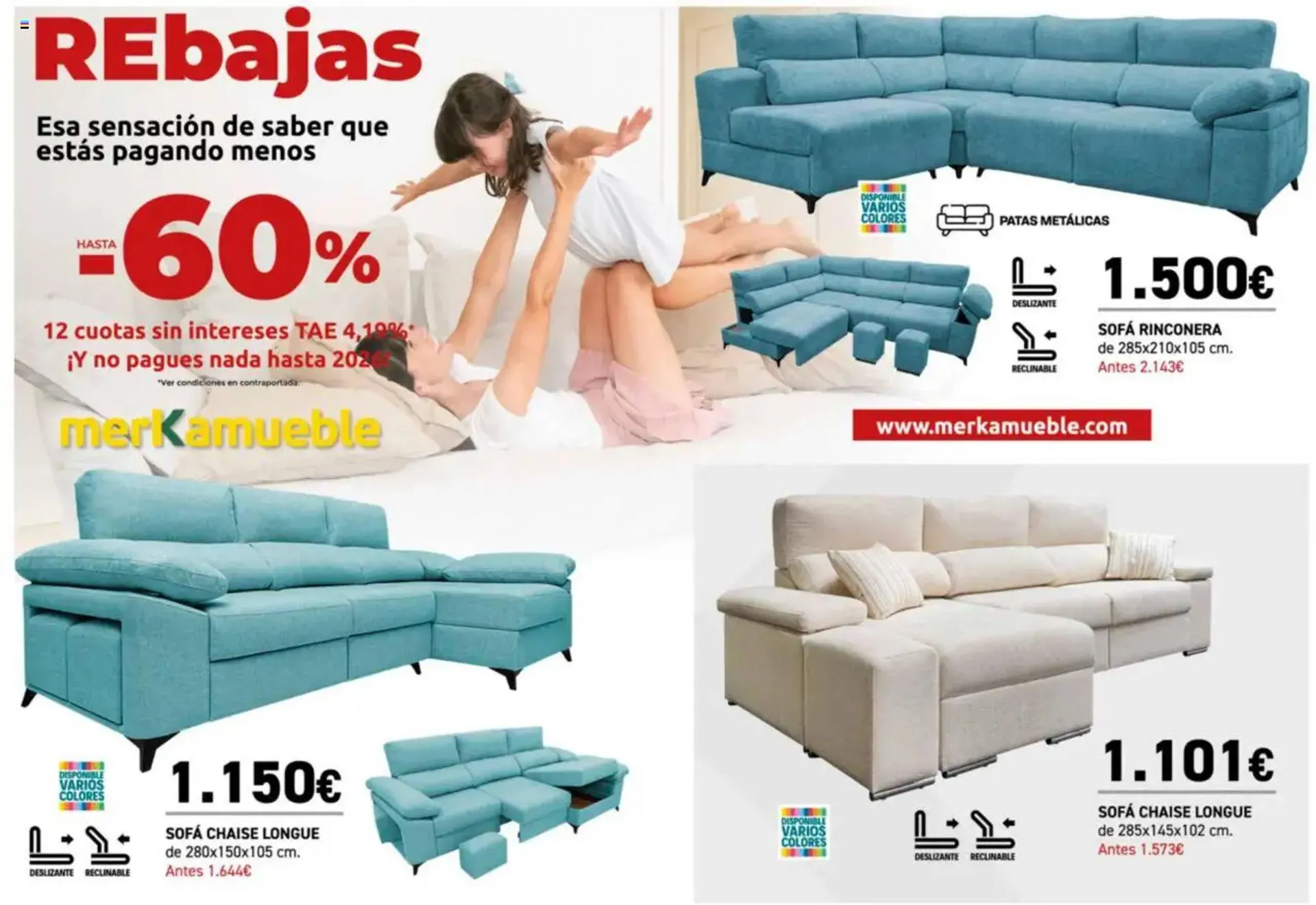 Catálogo de Folleto Merkamueble 7 de julio al 31 de agosto 2025 - Página 17