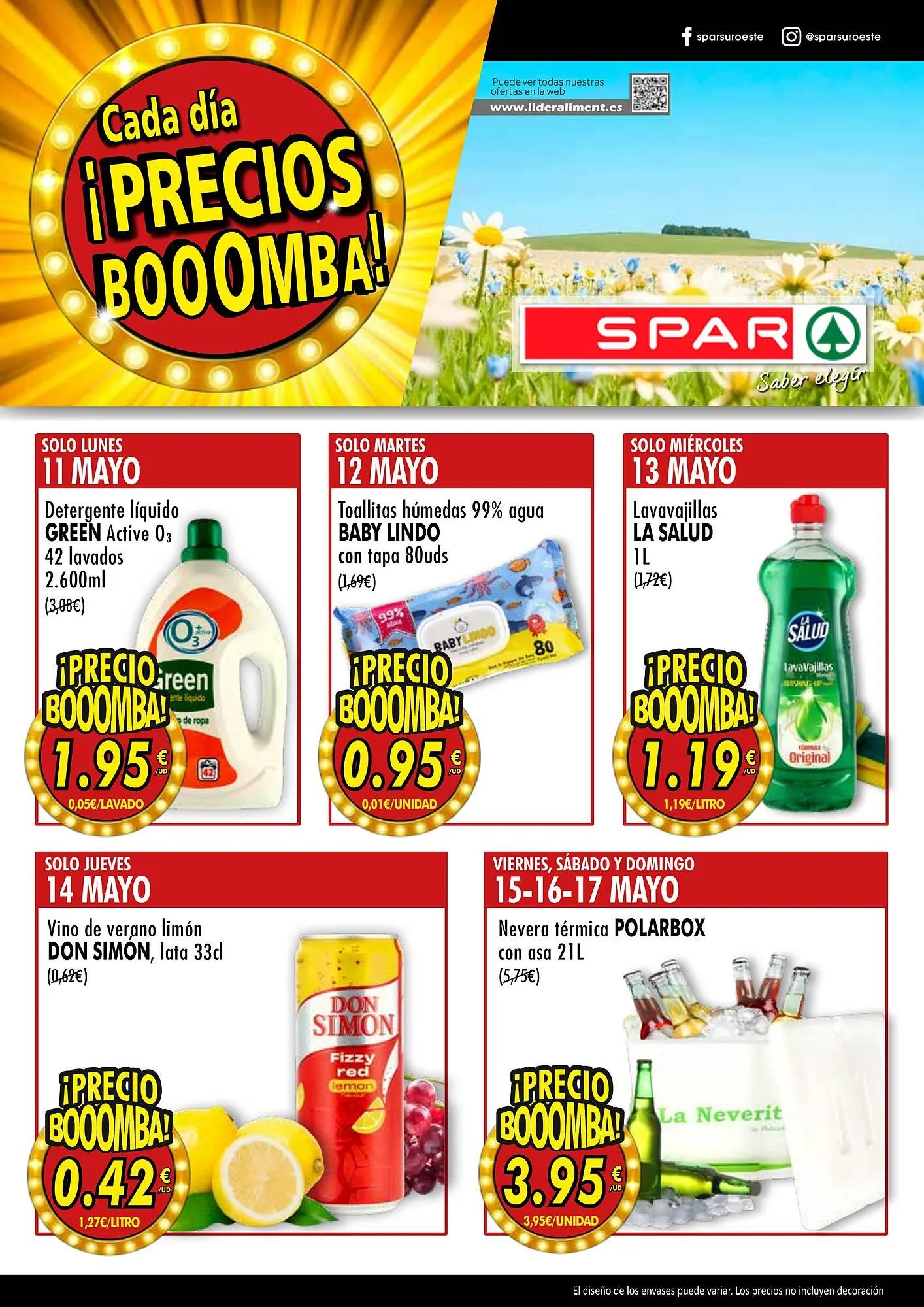 Catálogo de Folleto SPAR 11 de mayo al 17 de mayo 2026 - Página 1