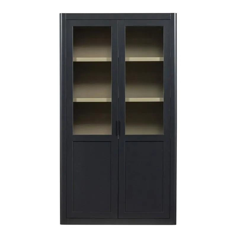 Pine wood display cabinet Gunnar