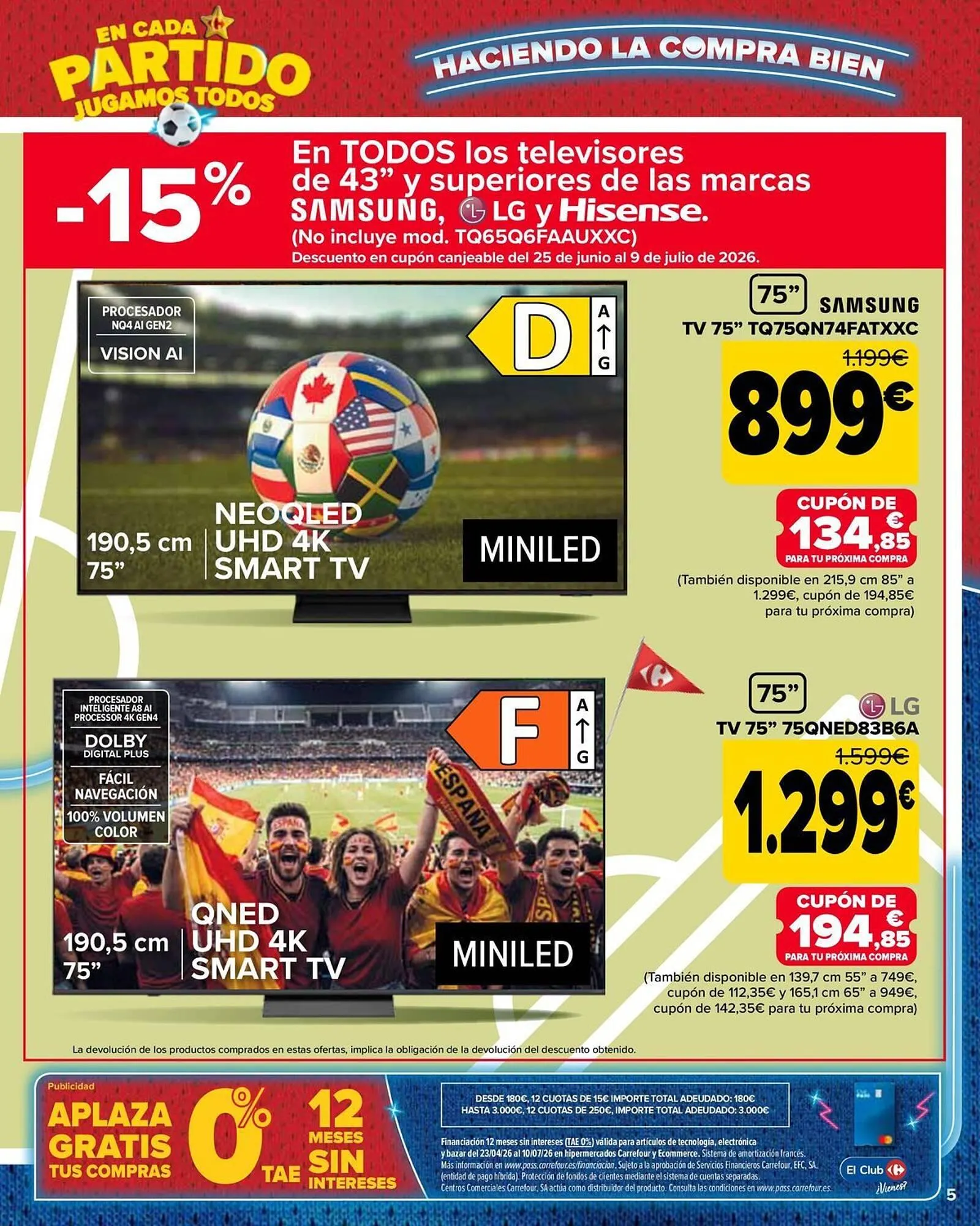 Catálogo de Folleto Carrefour 11 de junio al 24 de junio 2026 - Página 5