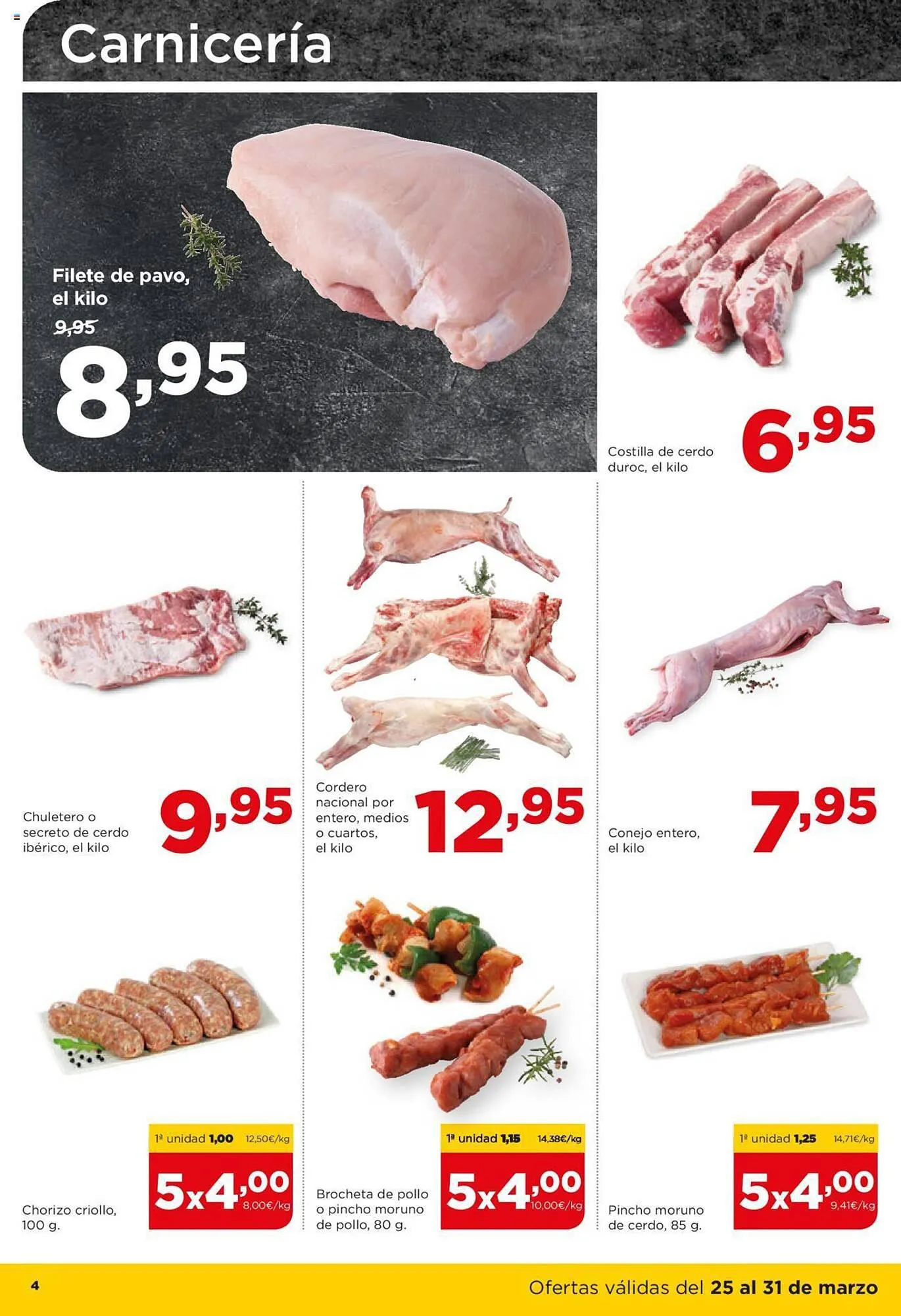 Catálogo de Folleto Alimerka 25 de marzo al 31 de marzo 2024 - Página 4